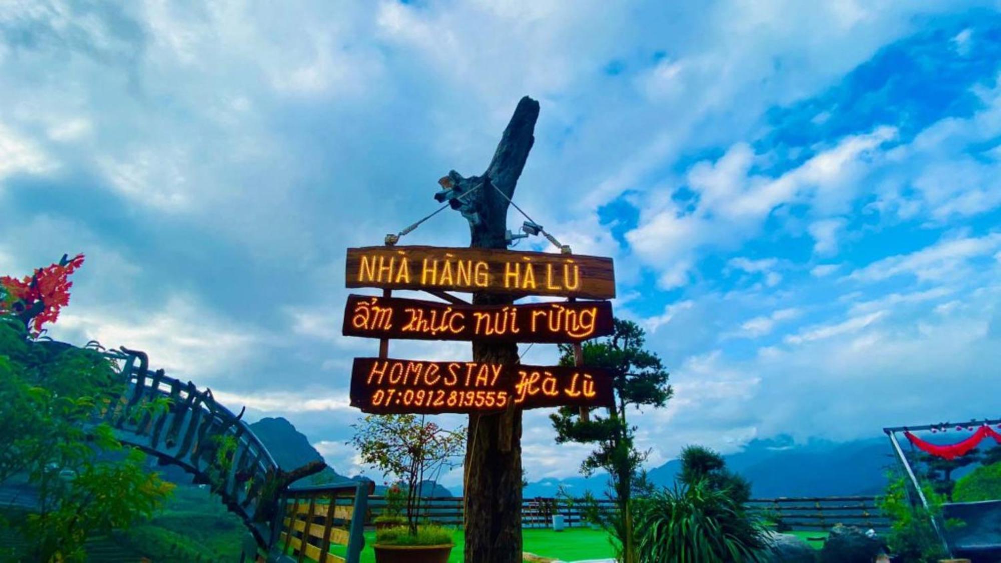 Ha Lu Homestay Lao Cai Esterno foto